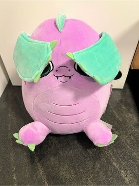 Jett the Purple Dragon Plush Flipeez